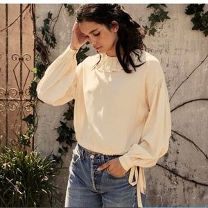 Doen Silk Blouse, chrysanthum